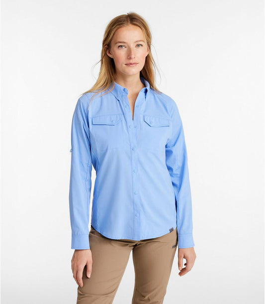 Women's Tropicwear CoolPro Fishing Shirt, Long-Sleeve - US 0191