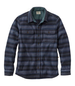 Men's Bean's Mariner Fleece Shirt, Print - US 1932