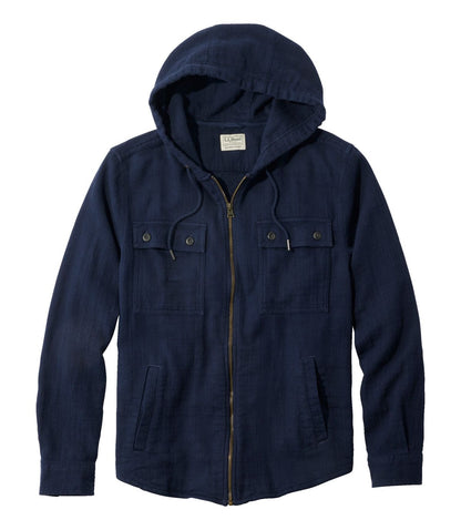 Men's 1912 Field Flannel Shirt, Hooded, Slightly Fitted Untucked Fit - US 6278