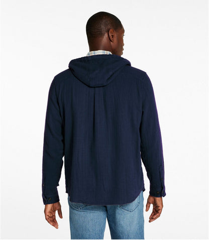 Men's 1912 Field Flannel Shirt, Hooded, Slightly Fitted Untucked Fit - US 6278