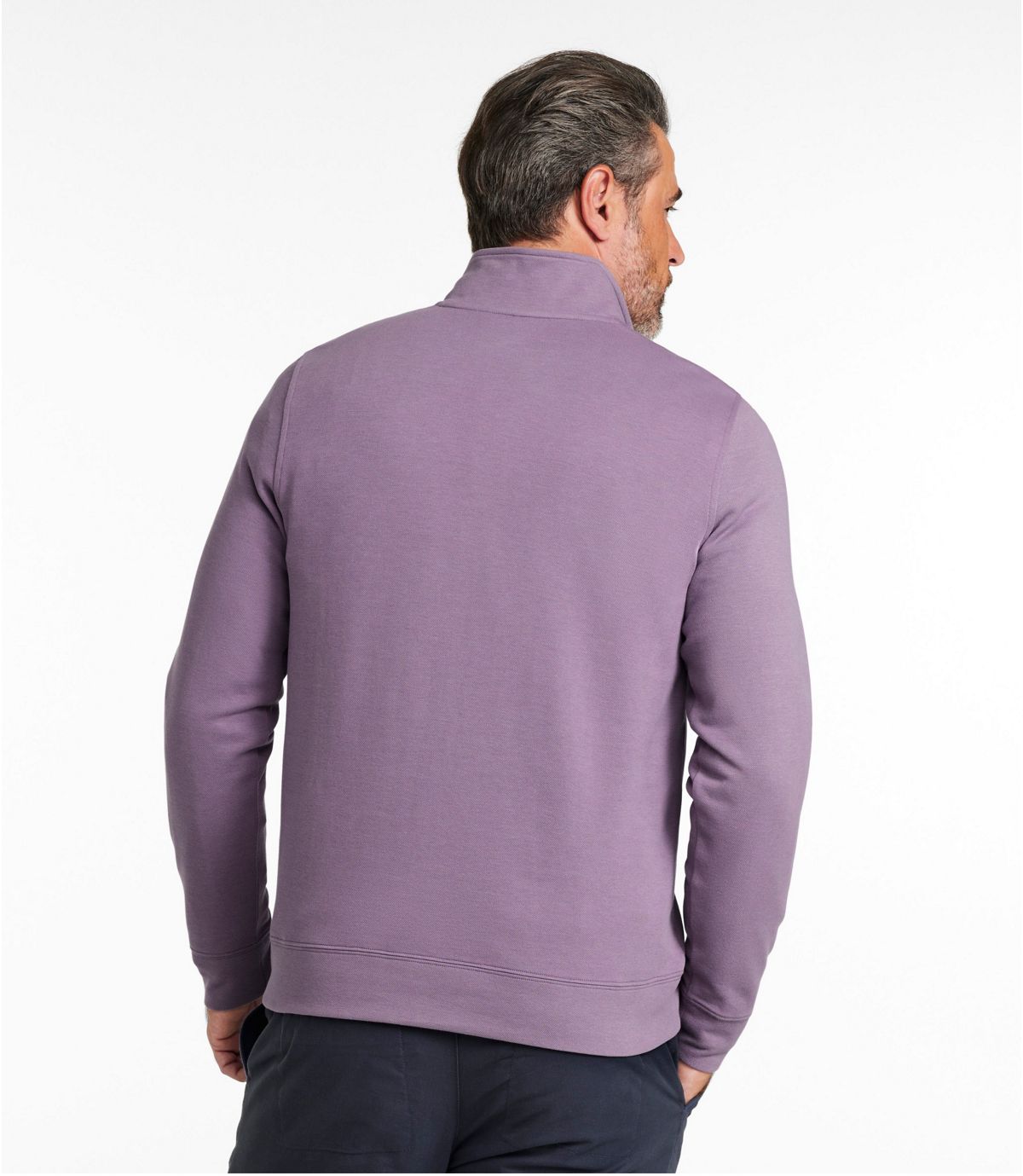 Men's Comfort Stretch Performance® Piqué, Quarter-Zip Pullover - US 3615