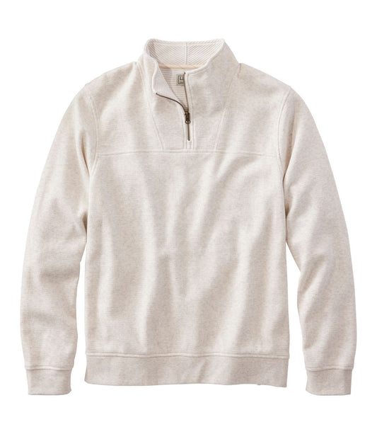 Men's All Seasons Textured Sweats, Quarter-Zip - US 5029