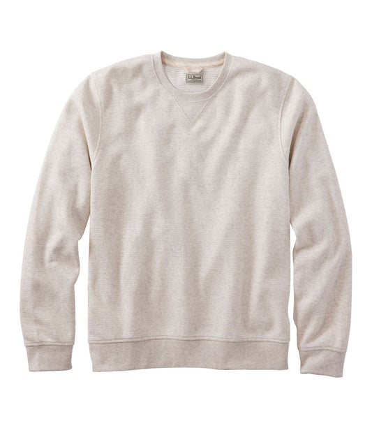 Men's All Seasons Textured Sweats, Crewneck - US 5931