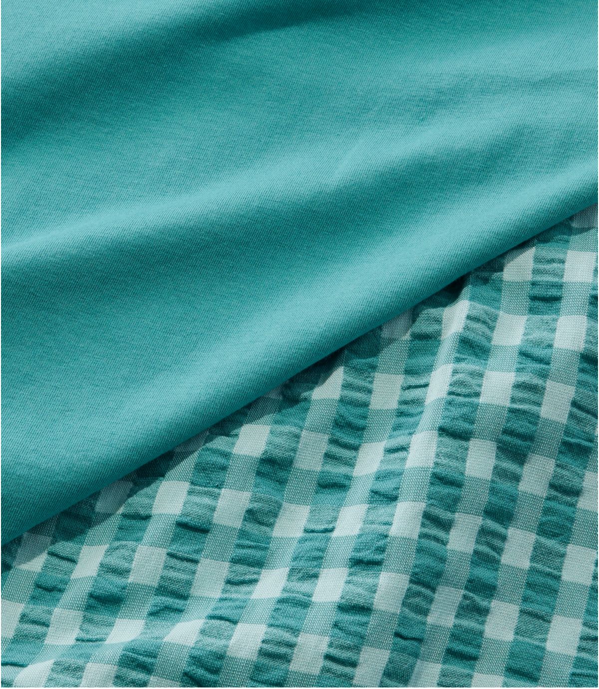 Women's Bean's Seacoast Seersucker Pajama Pant Set - US 2746