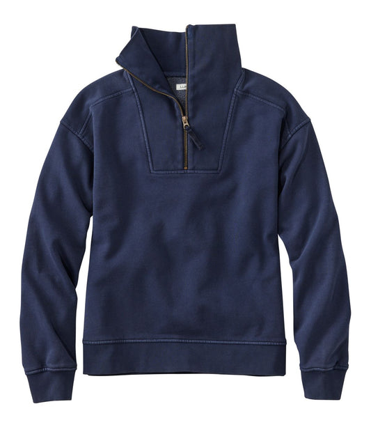Women's Sunwashed Sweats, Quarter-Zip - US 6091