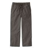 Women's Lakewashed Pull-on Chinos, Mid-Rise Wide-Leg Crop - US 7314