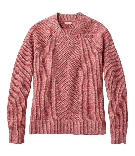 Women's Mariner Shaker Sweater, Crewneck - US 0128