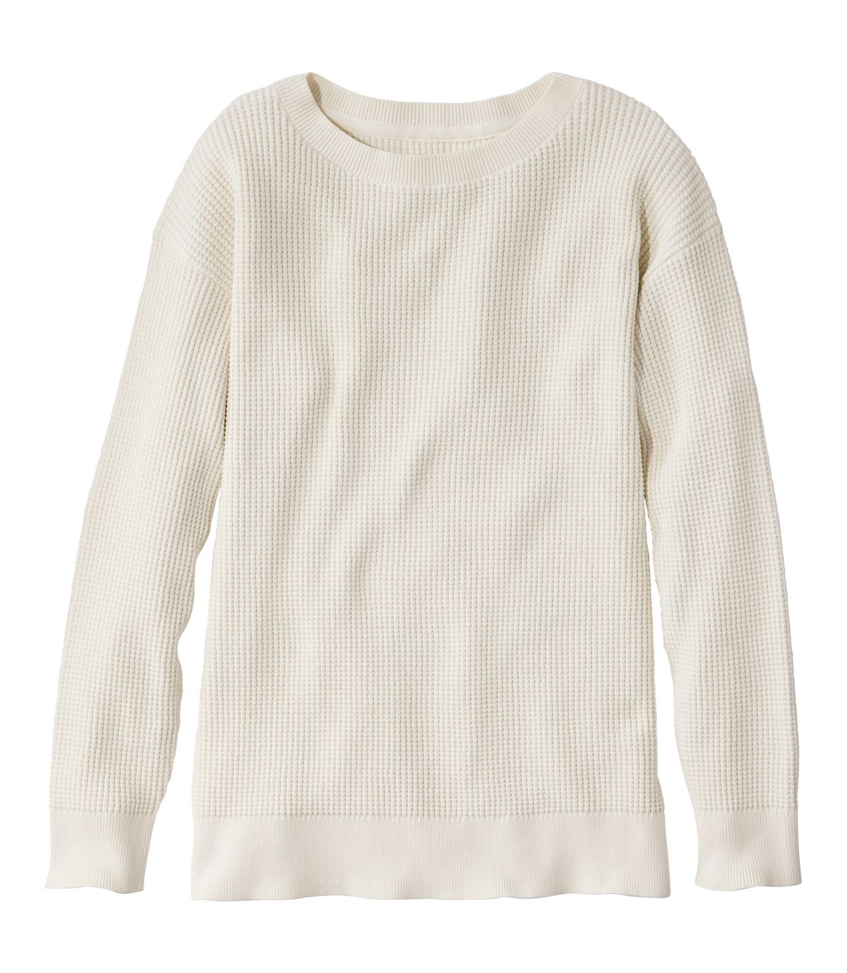 Women's Sunwashed Waffle Sweater, Pullover - US 7305