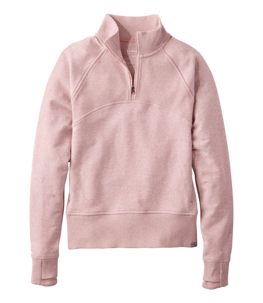 Women's L.L.Bean Cozy Pullover, Quarter-Zip - US 2412