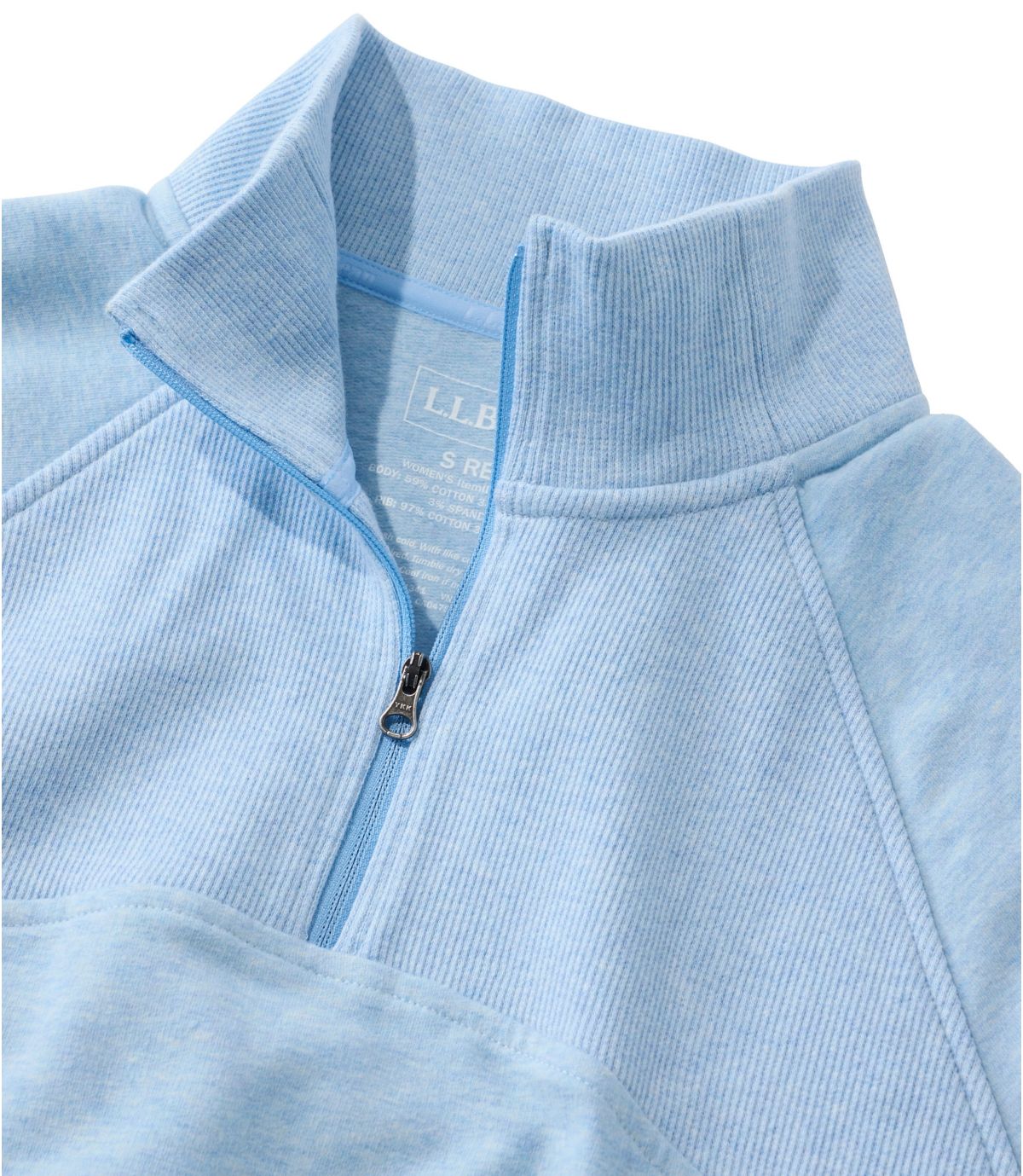 Women's L.L.Bean Cozy Pullover, Quarter-Zip - US 4358