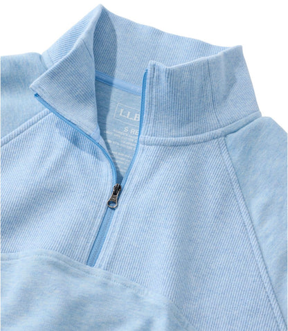 Women's L.L.Bean Cozy Pullover, Quarter-Zip - US 4358