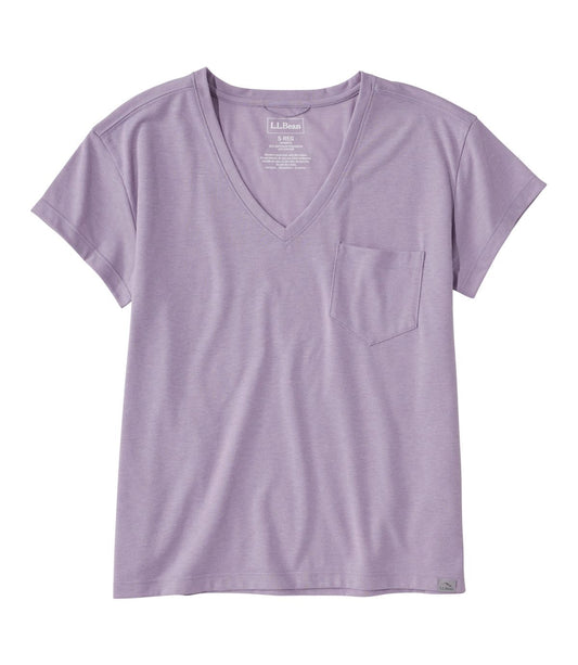 Women's Vista Camp Tee, Short-Sleeve V-Neck - US 4681