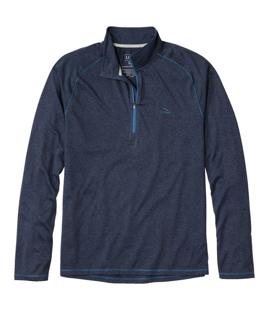 Men's Bean's Access Trail Tee, Quarter-Zip - US 7590