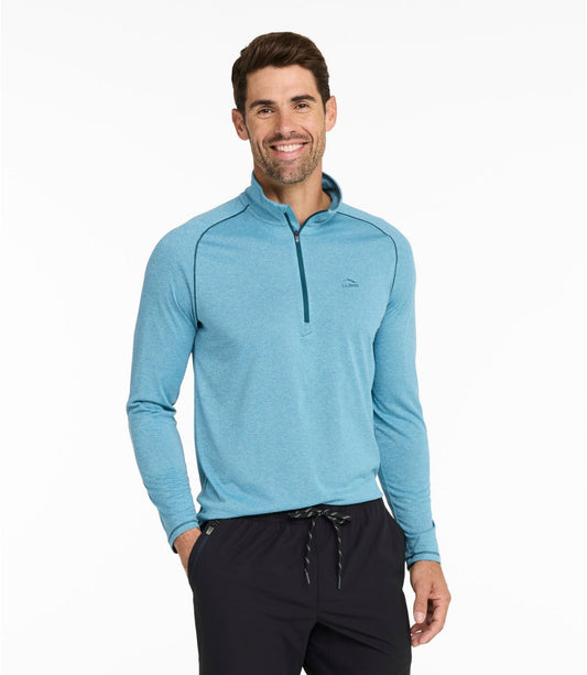 Men's Bean's Access Trail Tee, Quarter-Zip - US 7590
