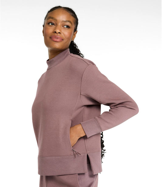 Women's Multisport Mockneck Pullover Sweatshirt - US 7732