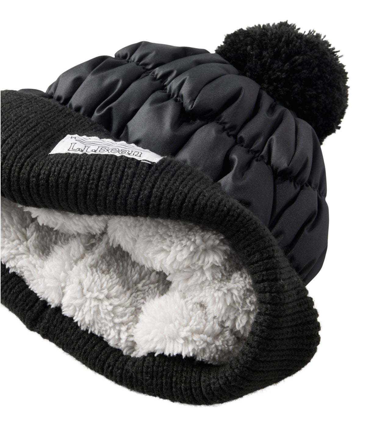 Kids' Puffer Pom Beanie - US 3996