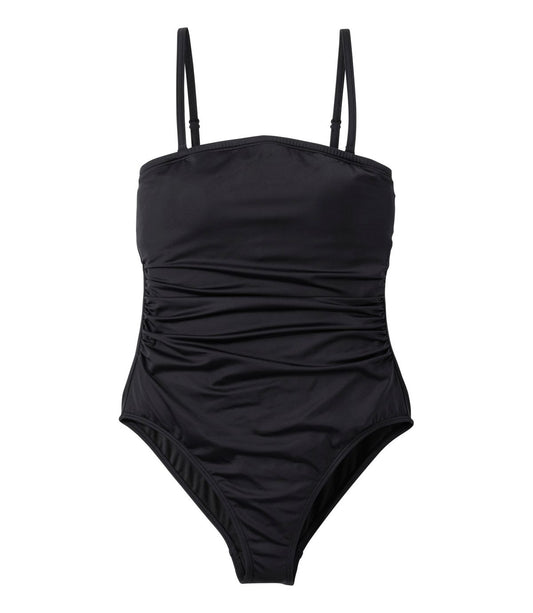 Women's Coastal Essentials Swimwear, Bandeau Tanksuit - US 6375