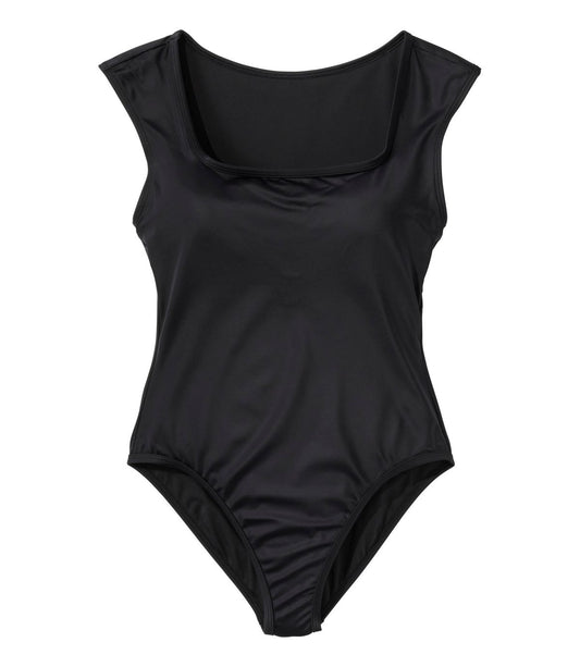 Women's Coastal Essentials Swimwear, Squareneck Tanksuit - US 5745