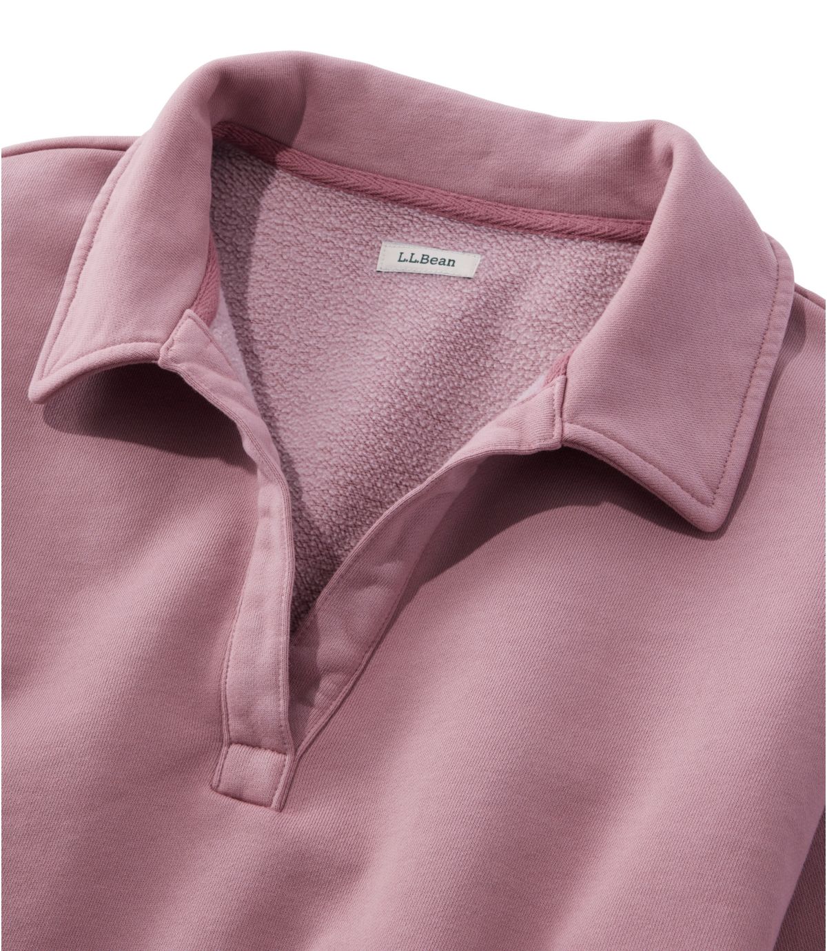 Women's Sunwashed Sweats, Splitneck Polo - US 1954