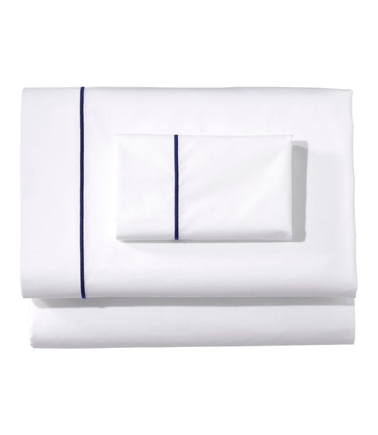 Premium Egyptian Percale Sheet Collection, Satin Stitch - US 4562