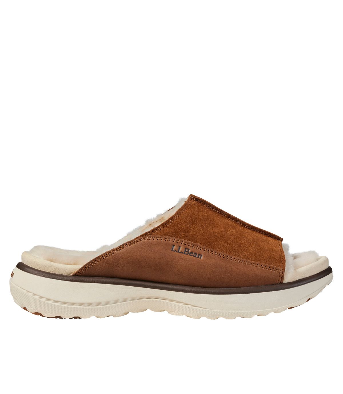 Women's Freeport Slides, Shearling-Lined - US 7633