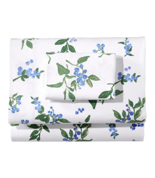 Jess Franks Blueberry Flannel Sheet Collection - US 7061