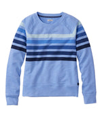 Women's Peaks Island Crewneck, Stripe - US 6335