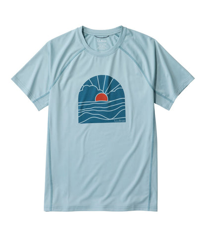 Men's Swift River Cooling Sun Shirt, Short-Sleeve Graphic - US 2100