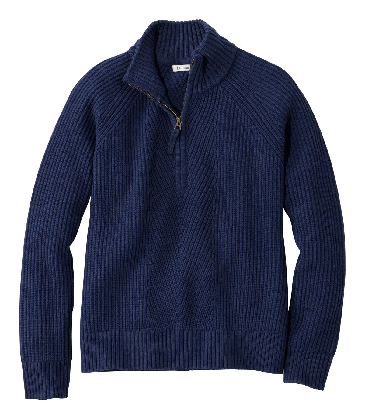 Women's Mariner Shaker Sweater, Quarter-Zip - US 5643