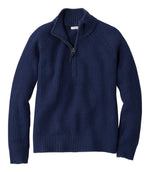 Women's Mariner Shaker Sweater, Quarter-Zip - US 5643