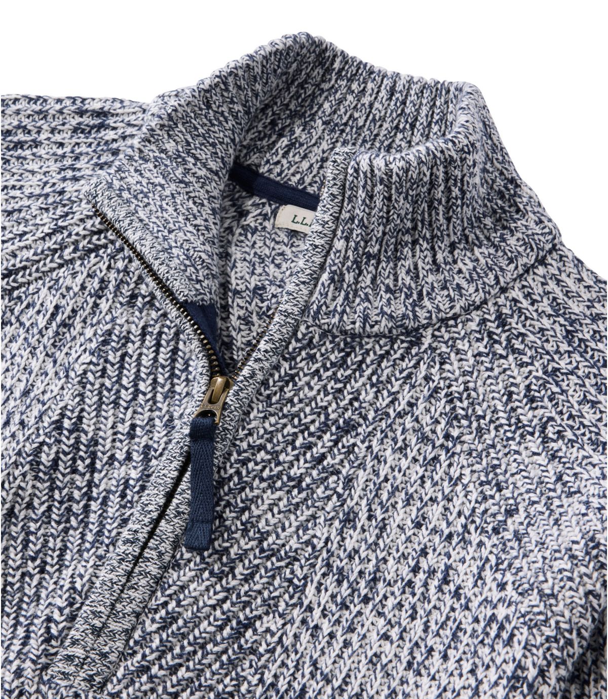 Women's Mariner Shaker Sweater, Quarter-Zip - US 5643