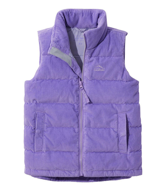 Kids' Bean's Down Corduroy Vest - US 4674