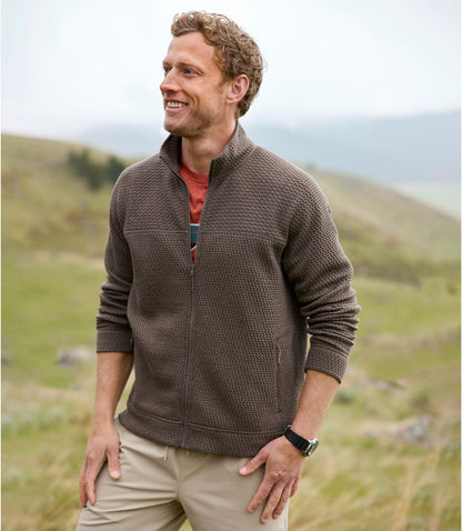 Men's Ridgeknit Full-Zip Jacket - US 9340