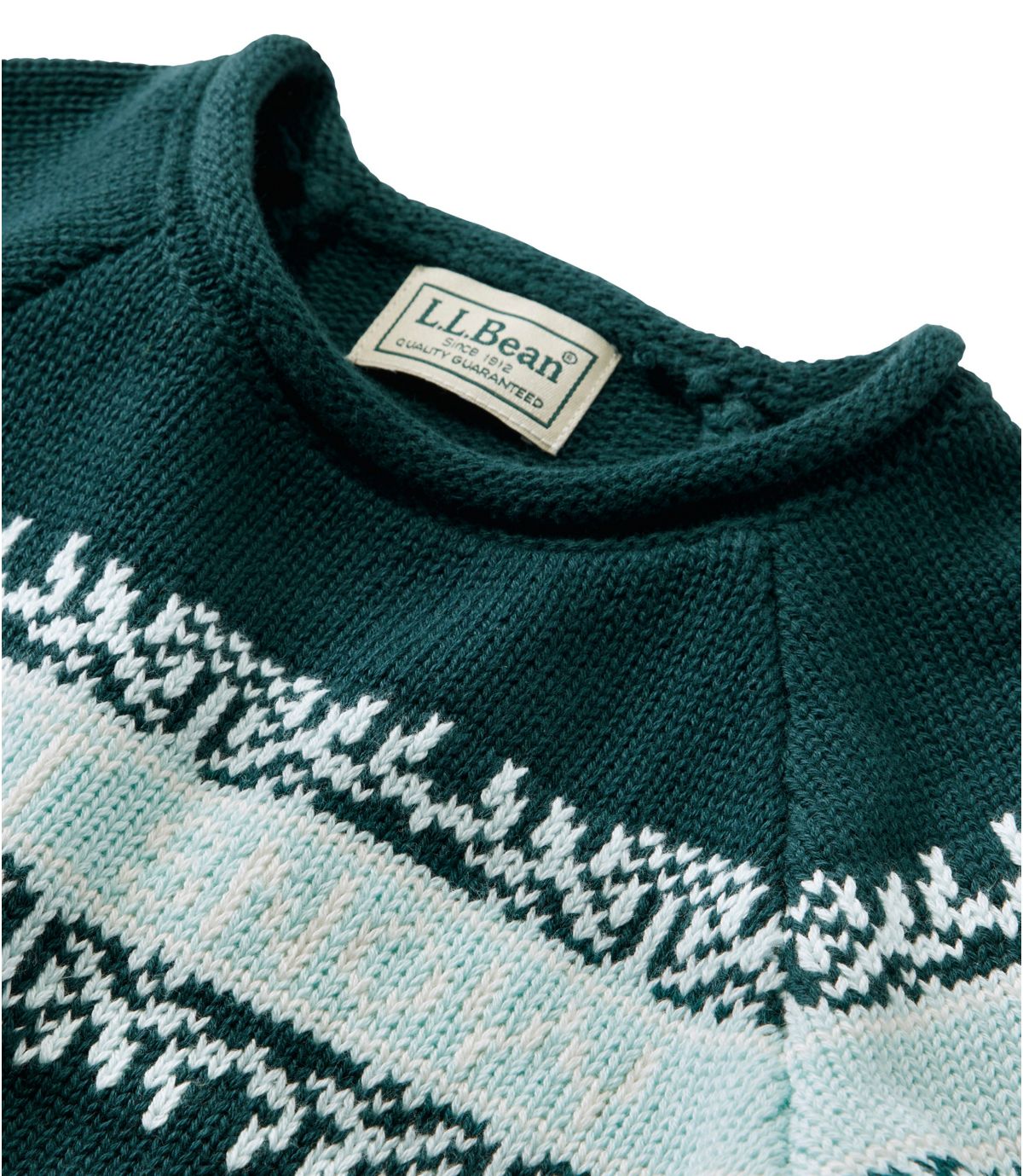 Infants' and Toddlers' Cotton Rollneck Sweater - US 3187