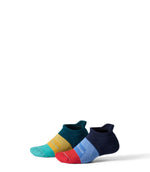 Kids' L.L.Bean Athletic Ankle Socks, 2-Pack - US 4051