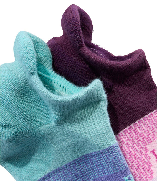 Kids' L.L.Bean Athletic Ankle Socks, 2-Pack - US 6407