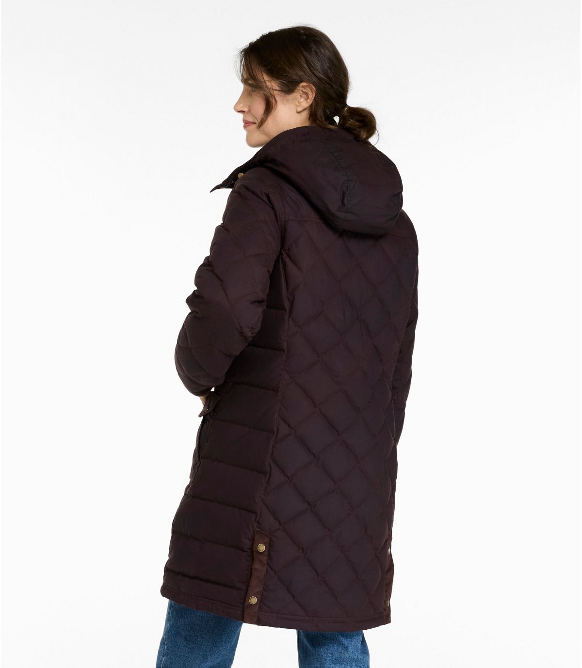 Women's Upcountry Waxed Down Hooded Coat - US 4831