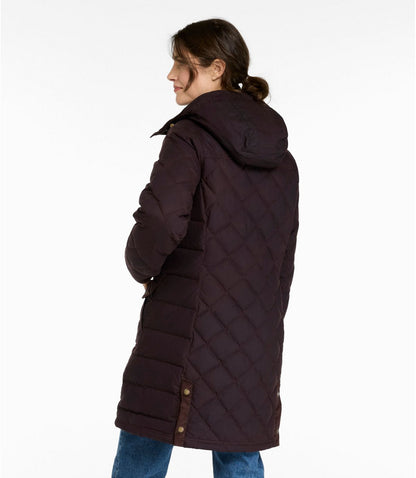 Women's Upcountry Waxed Down Hooded Coat - US 4831