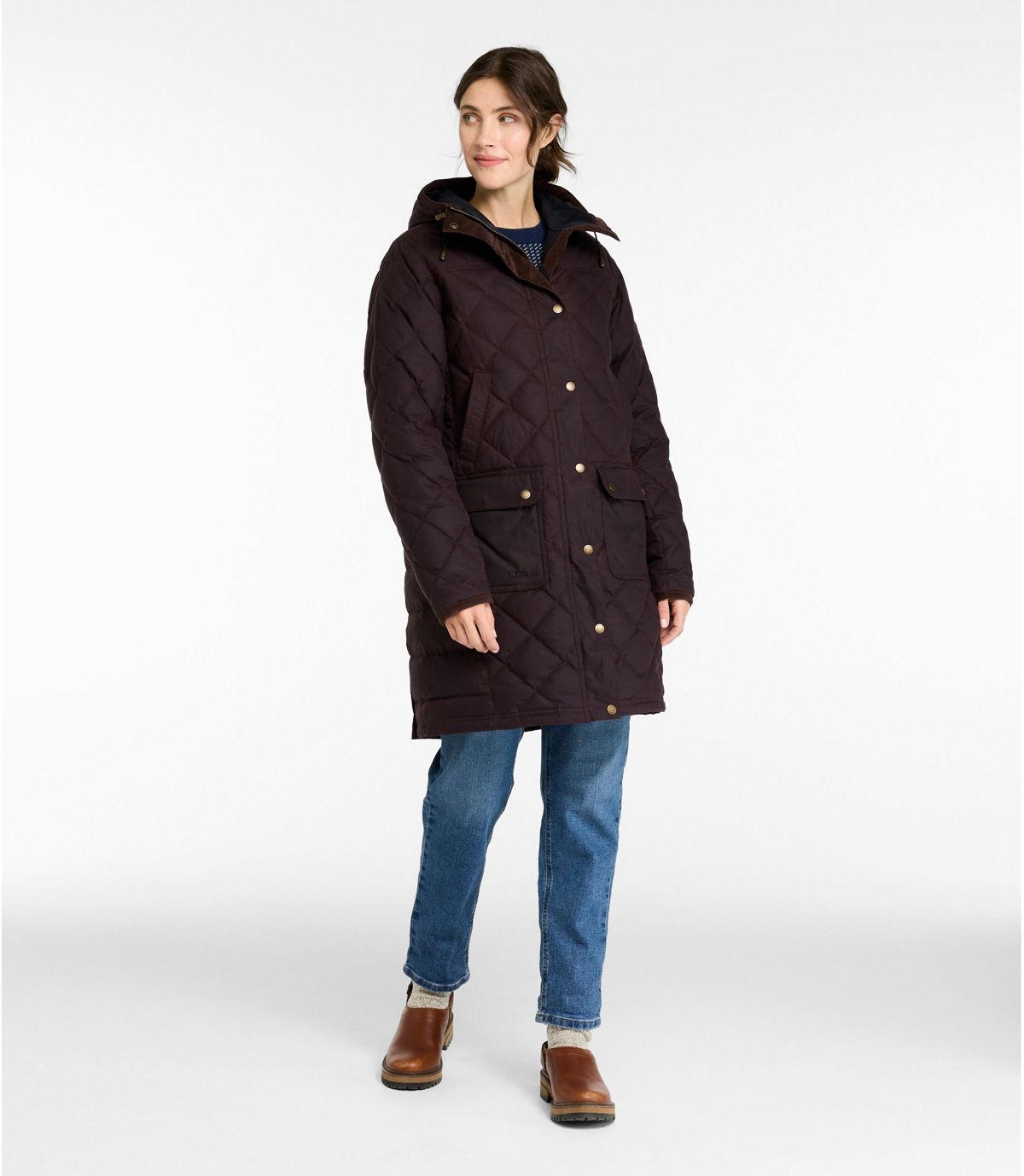 Women's Upcountry Waxed Down Hooded Coat - US 9993