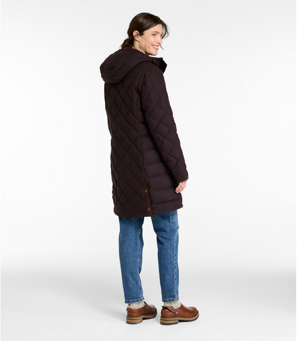 Women's Upcountry Waxed Down Hooded Coat - US 4831