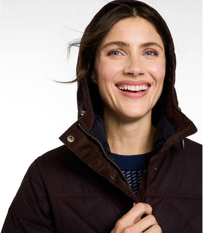 Women's Upcountry Waxed Down Hooded Coat - US 4831