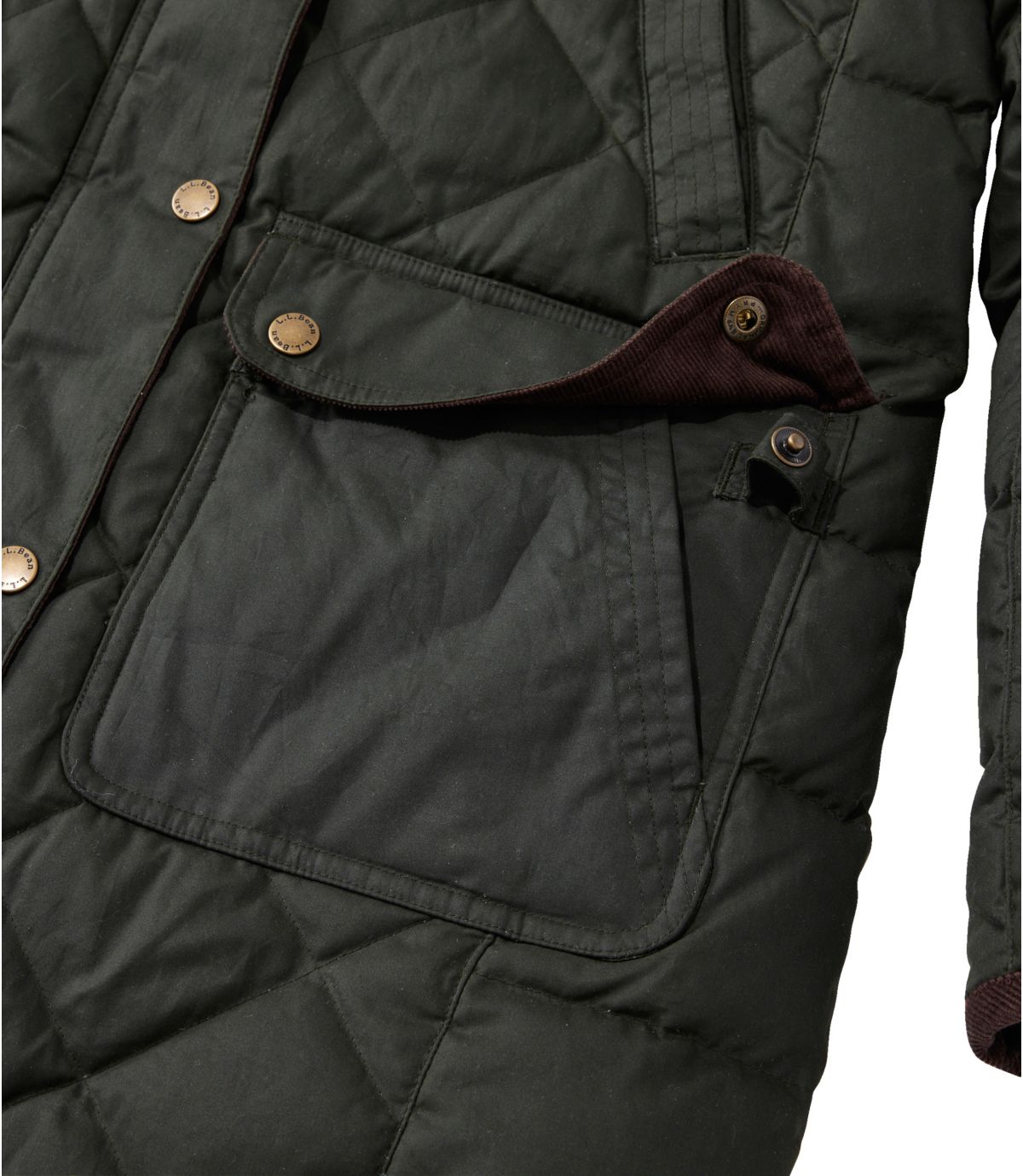 Women's Upcountry Waxed Down Hooded Coat - US 4831