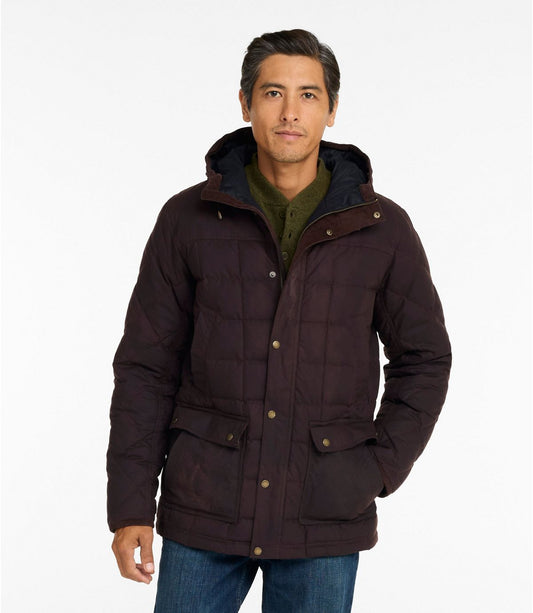 Men's Upcountry Waxed Down Hooded Jacket - US 4529