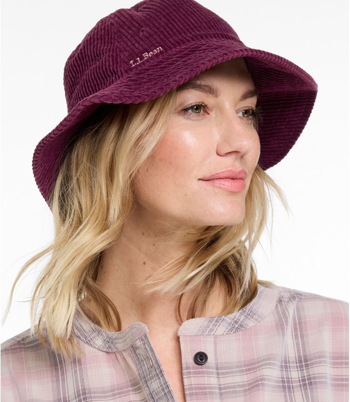 Adults' Cotton Corduroy Bucket Hat - US 6414
