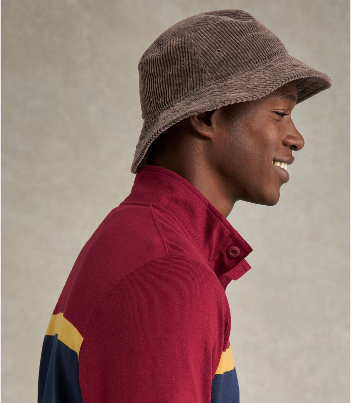 Adults' Cotton Corduroy Bucket Hat - US 6414