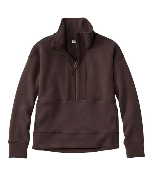 Women's L.L.Bean CloudSoft Top, Half-Zip Pullover - US 7611