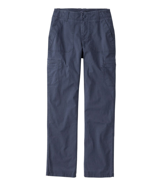 Women's 207 Vintage Cotton Canvas Pants, Mid-Rise Straight-Leg Cargo Lined - US 9025