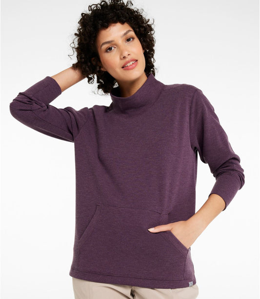 Women's Mountainside Micro Waffle Pullover - US 9458