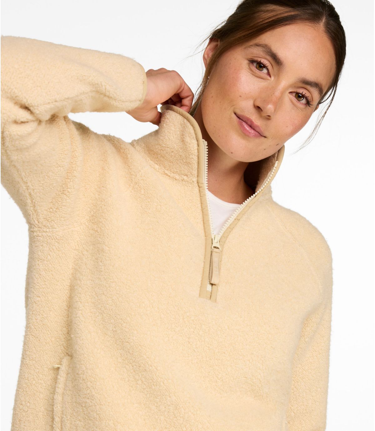 Women's All Season Wool Fleece Pullover - US 4507