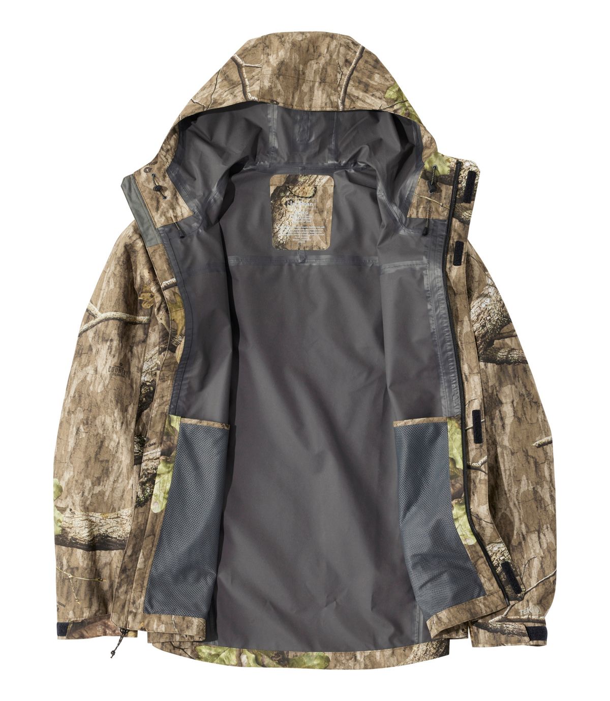 Men's Northwoods II Rain Jacket, Camo - US 7623